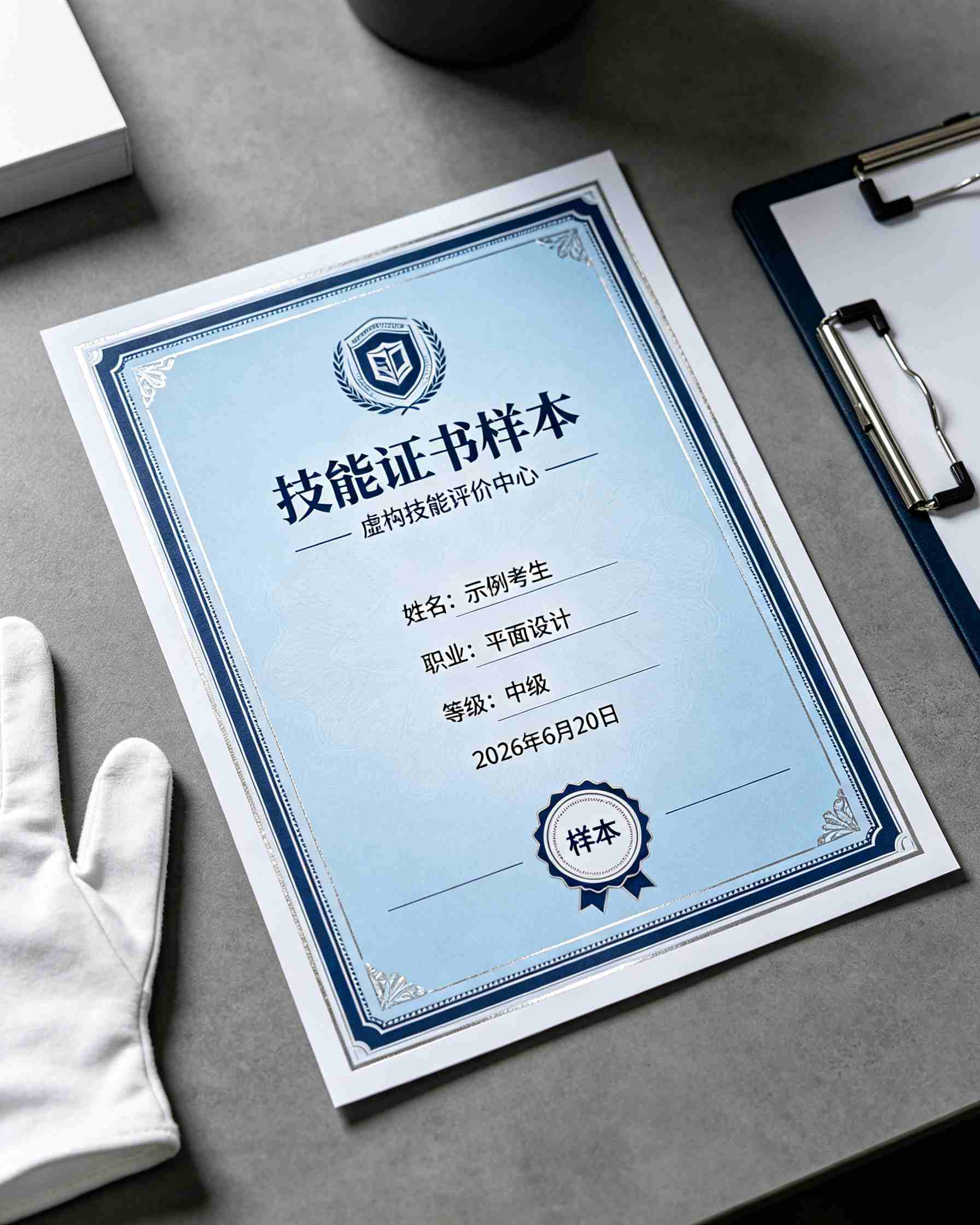 证书样品案例